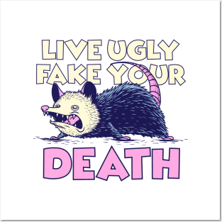 Possum - live ugly fake your death Posters and Art